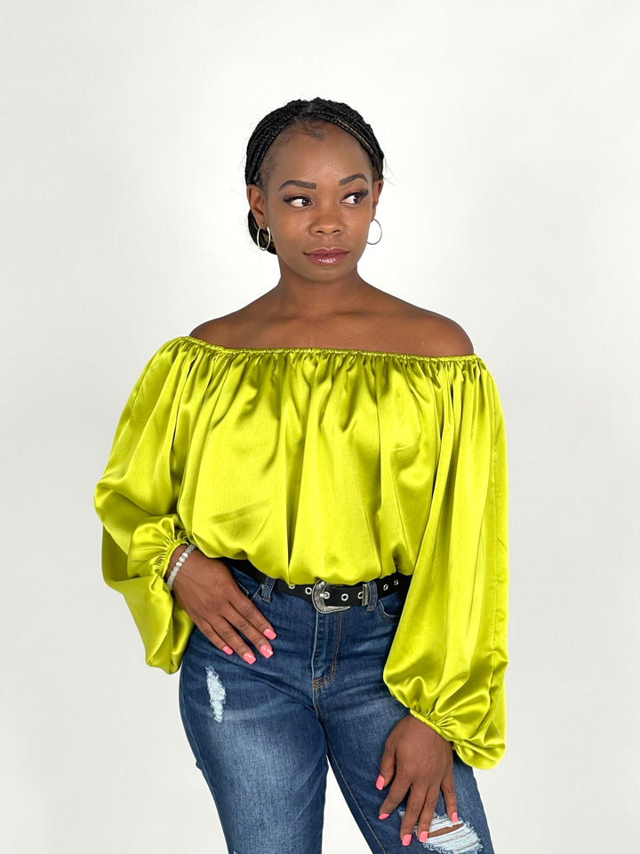 Lime Green Top