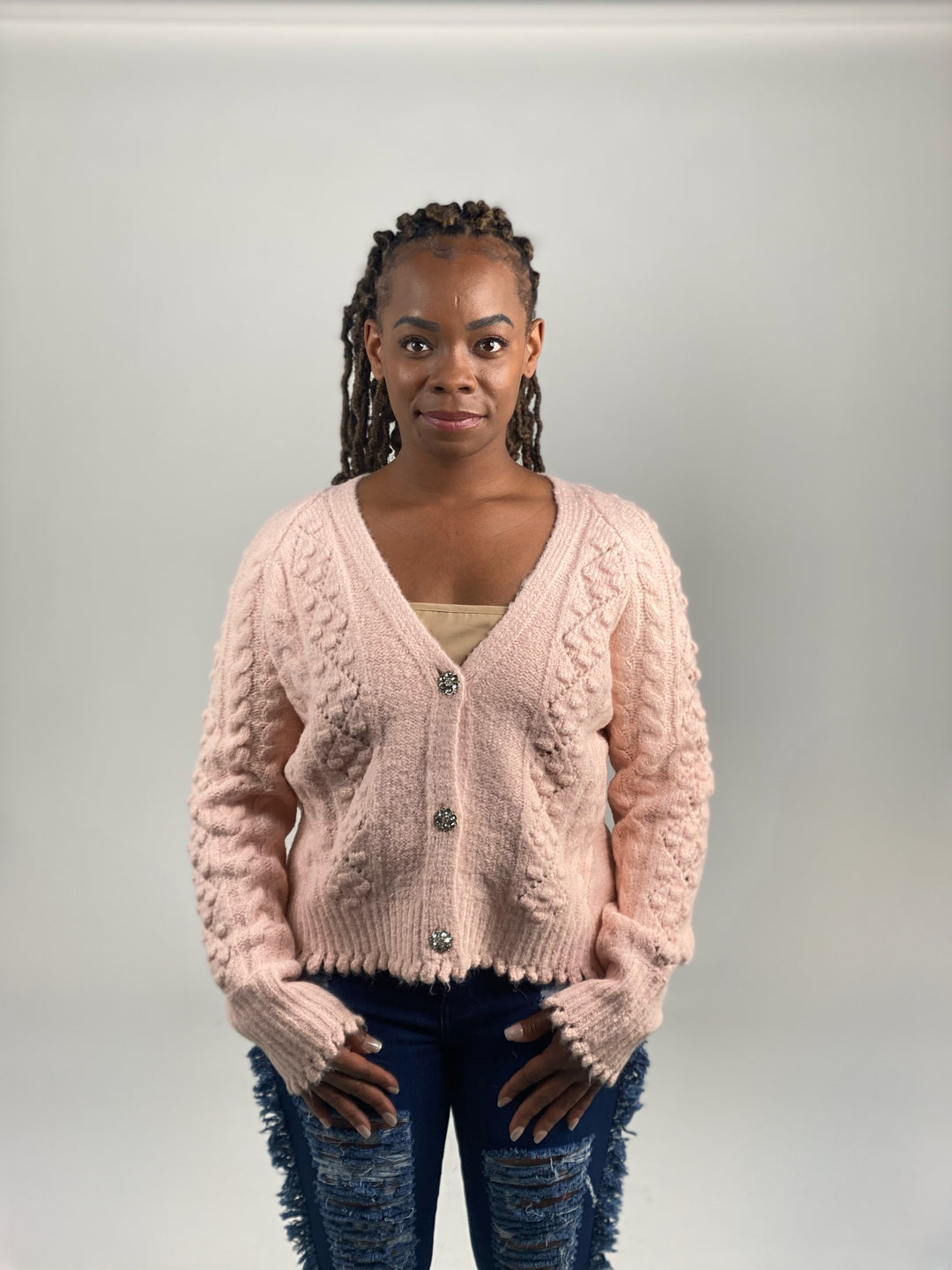 Blush Pink Sweaters