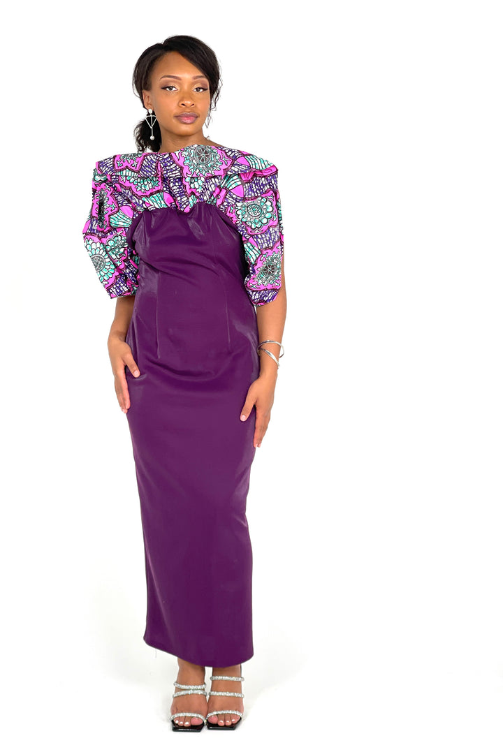 Sassyn Africa Off Shoulder Dress