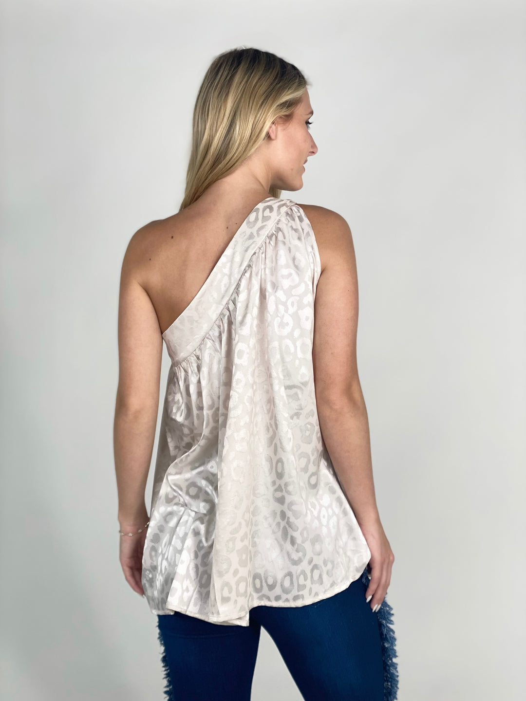 Pearl Leopard Print Top