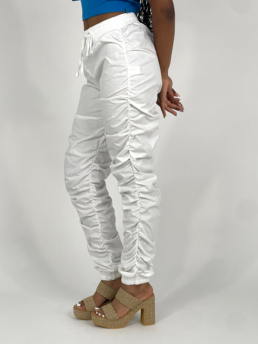 Off White Parachute Pants