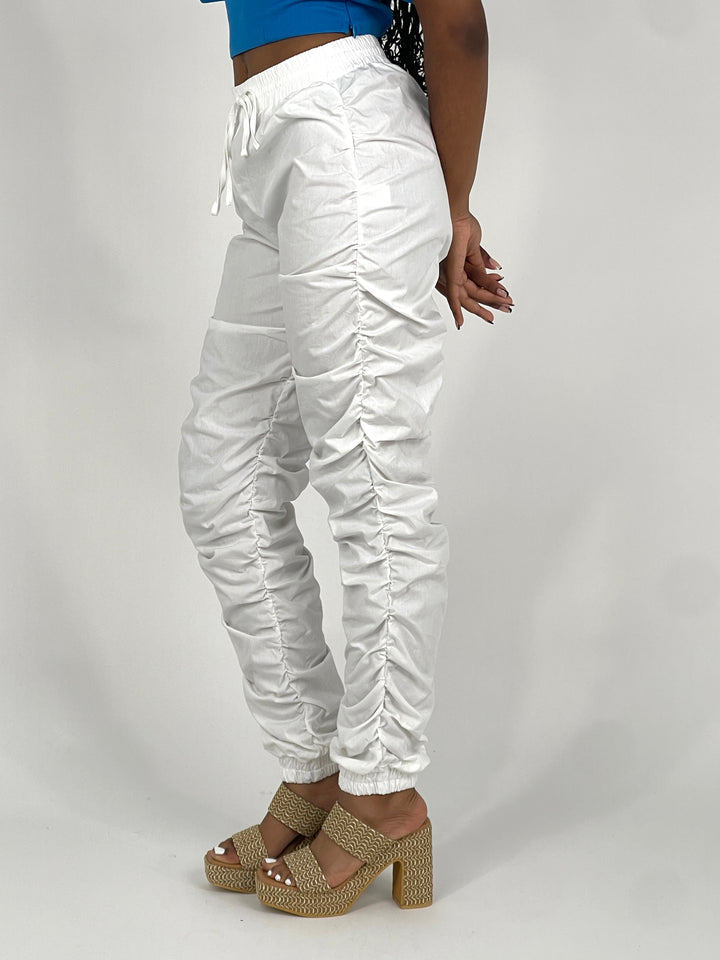 Off White Parachute Pants