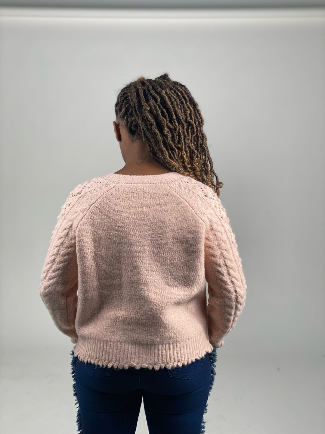 Blush Pink Sweaters