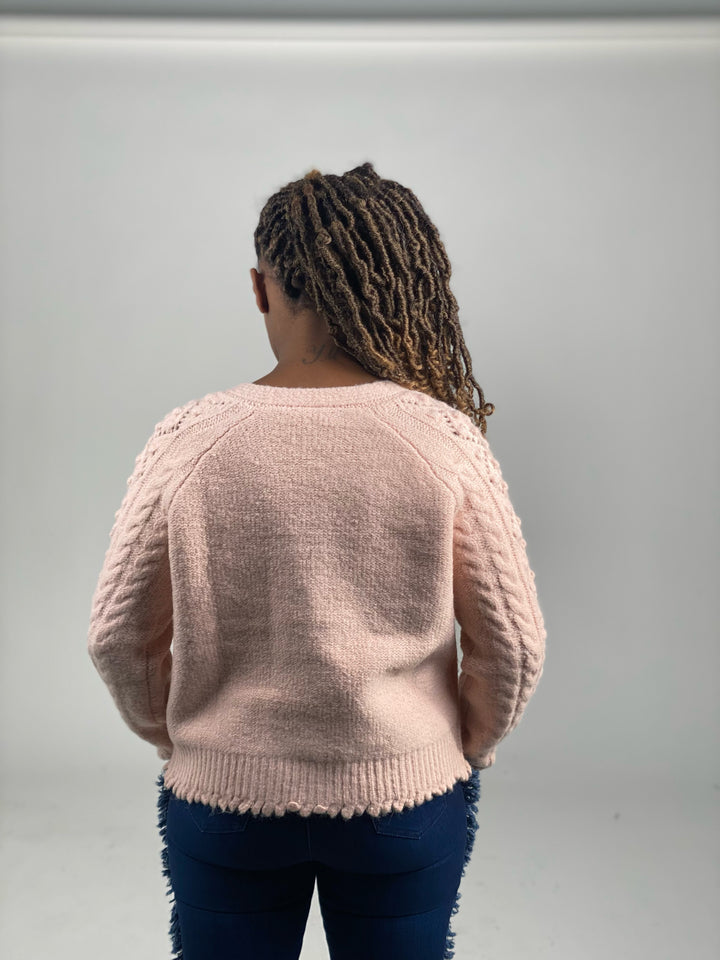 Blush Pink Sweaters