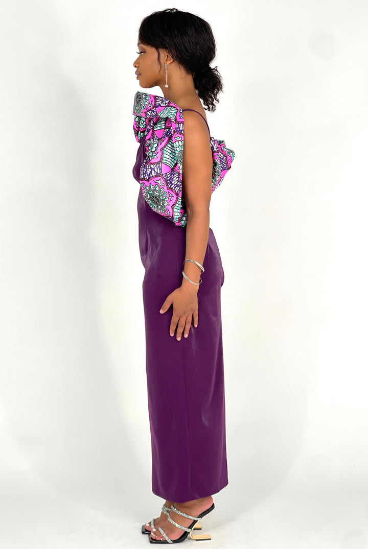 Sassyn Africa Off Shoulder Dress