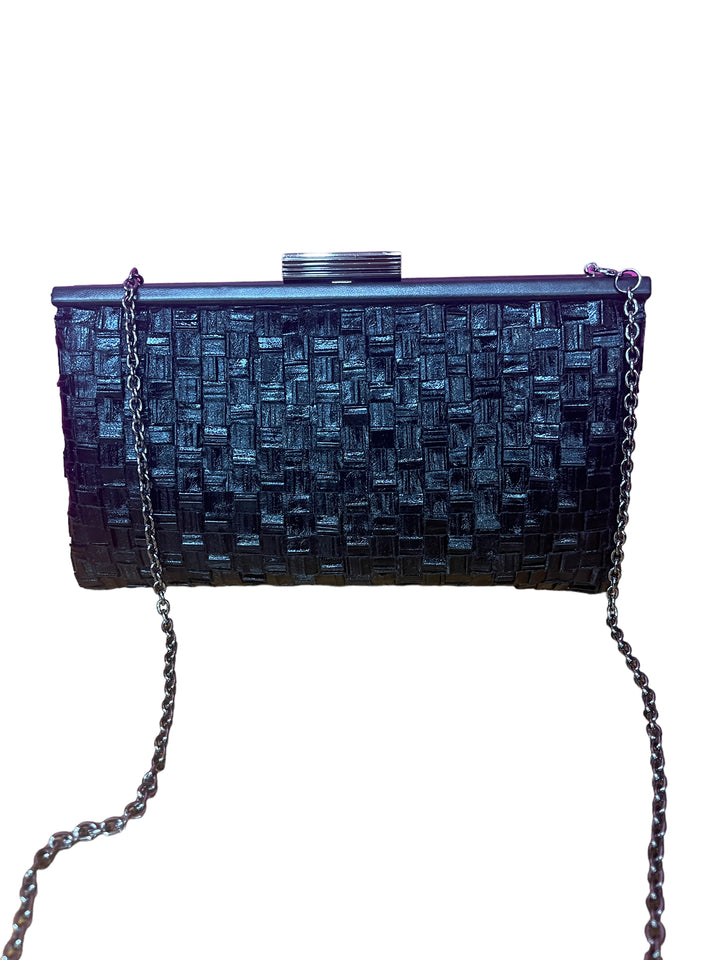 Black Metallic Clutch