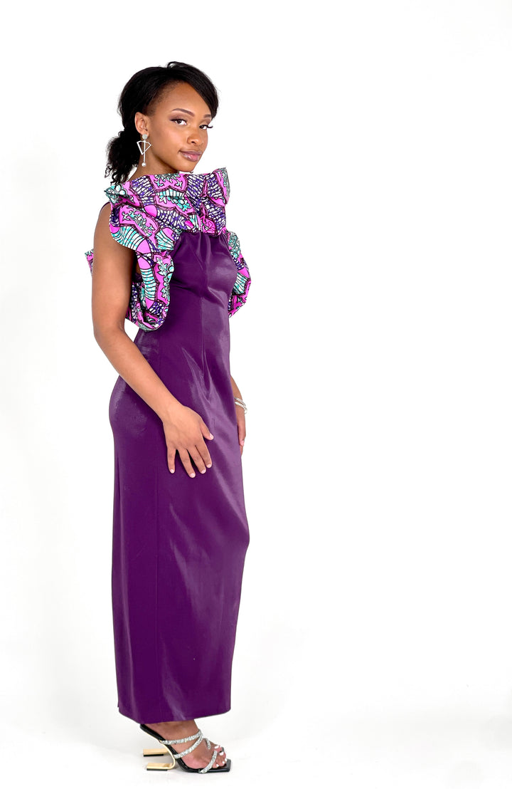 Sassyn Africa Off Shoulder Dress
