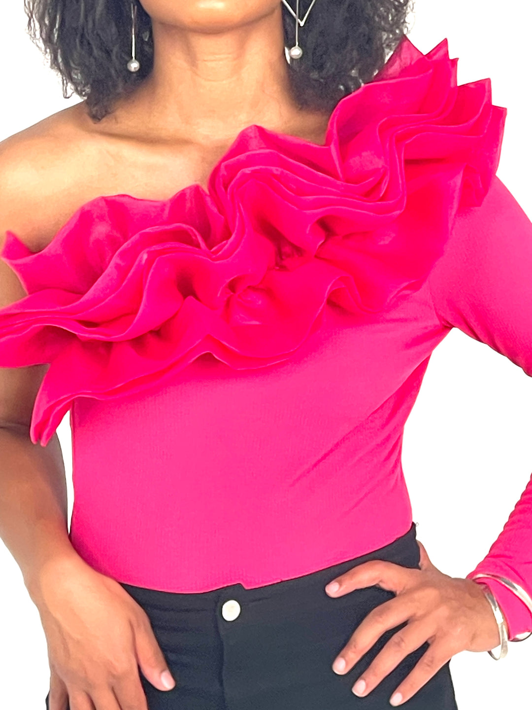 Magenta Bodysuit