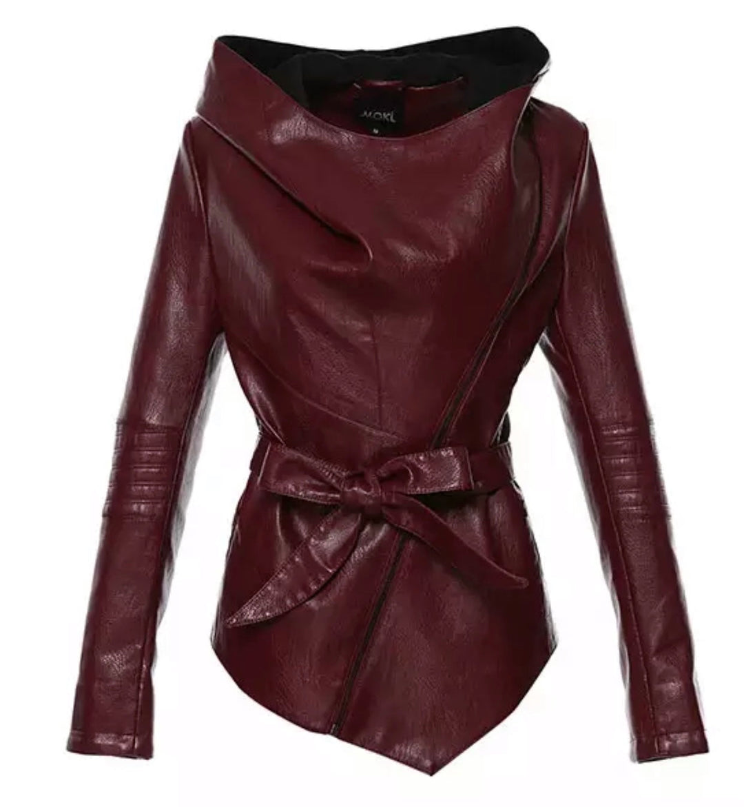 Burgandy  Sassyn Designer Jacket