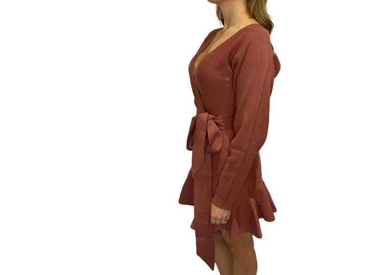 Mocha Sweater Mini Dress