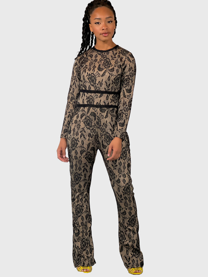 Sassyn Black Sexy Jumpsuit