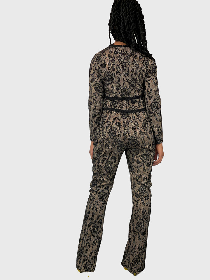 Sassyn Black Sexy Jumpsuit