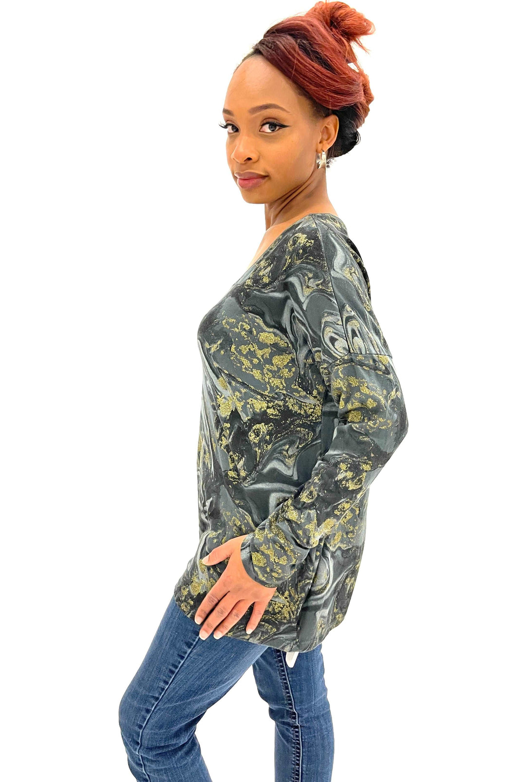 Black Galaxy Sweater