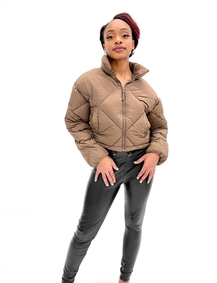 Brown Puffer Jacket