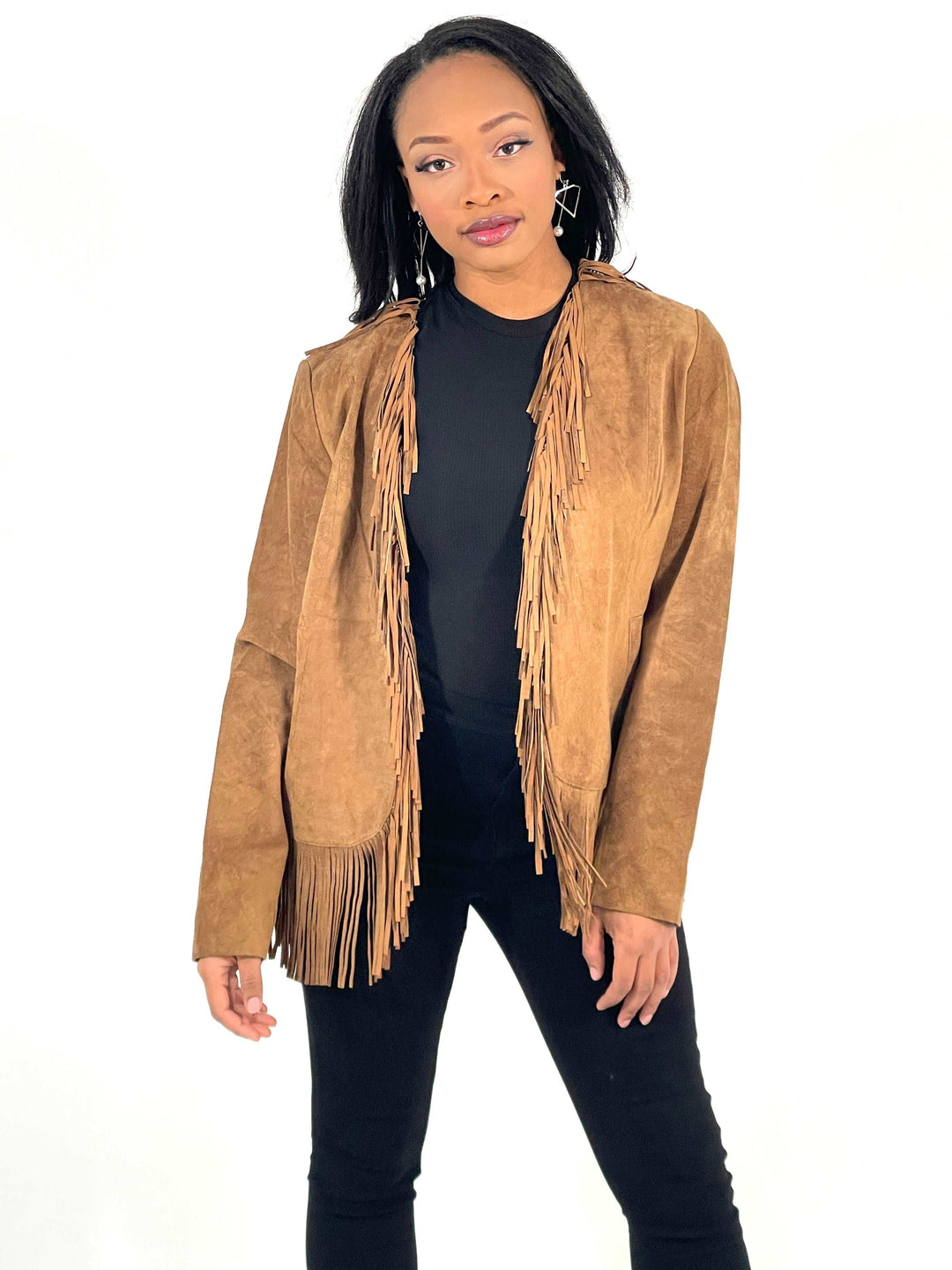 Brown Tassel Jacket