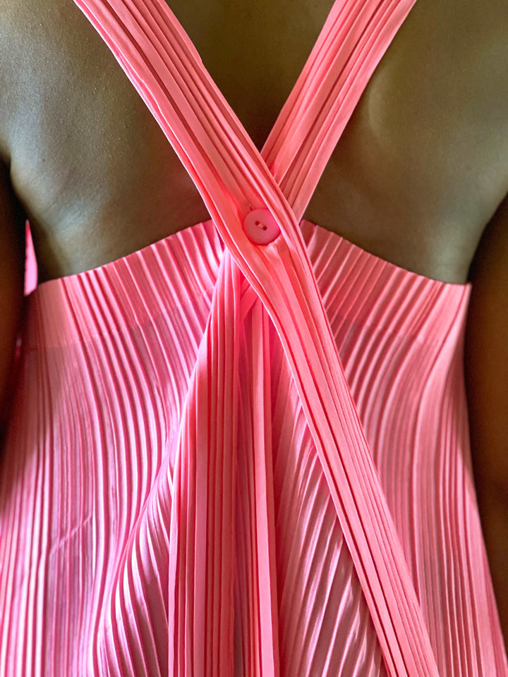 Beulah Pleated Dress