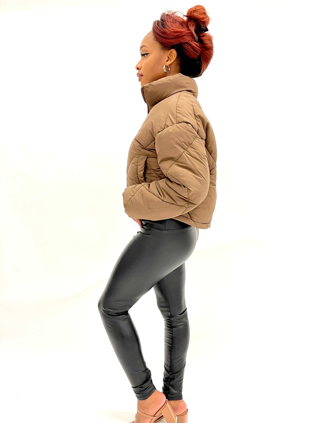 Brown Puffer Jacket