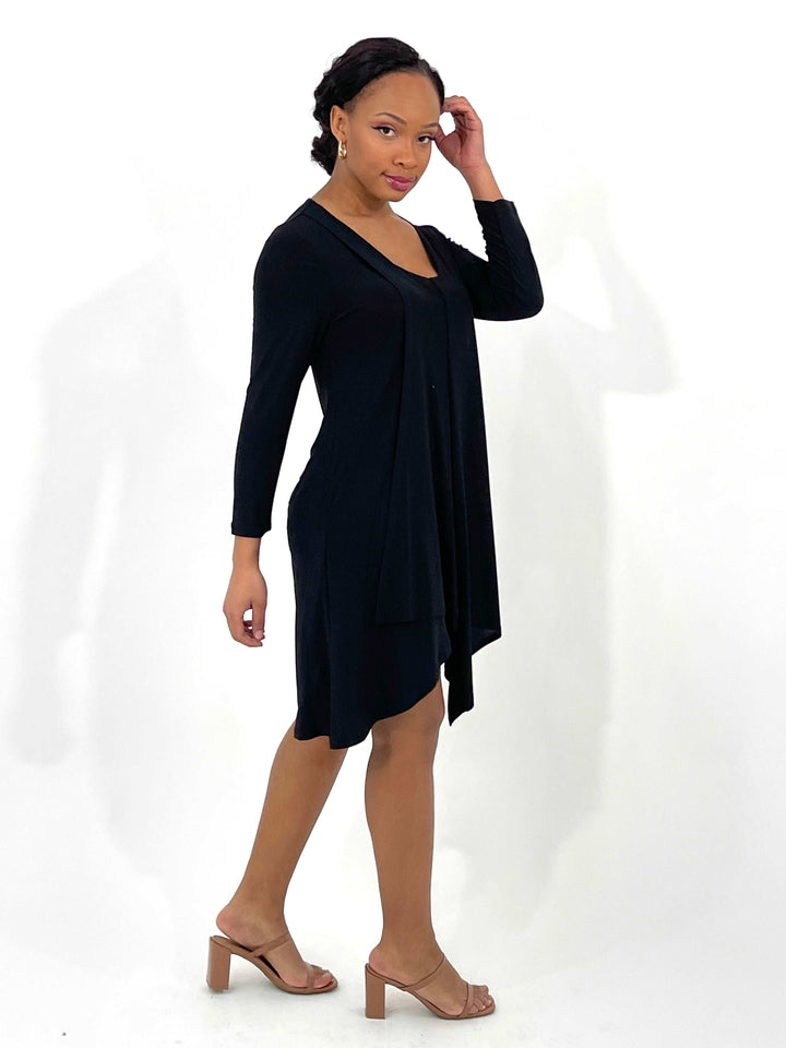 Black Exclusive Mini Dress