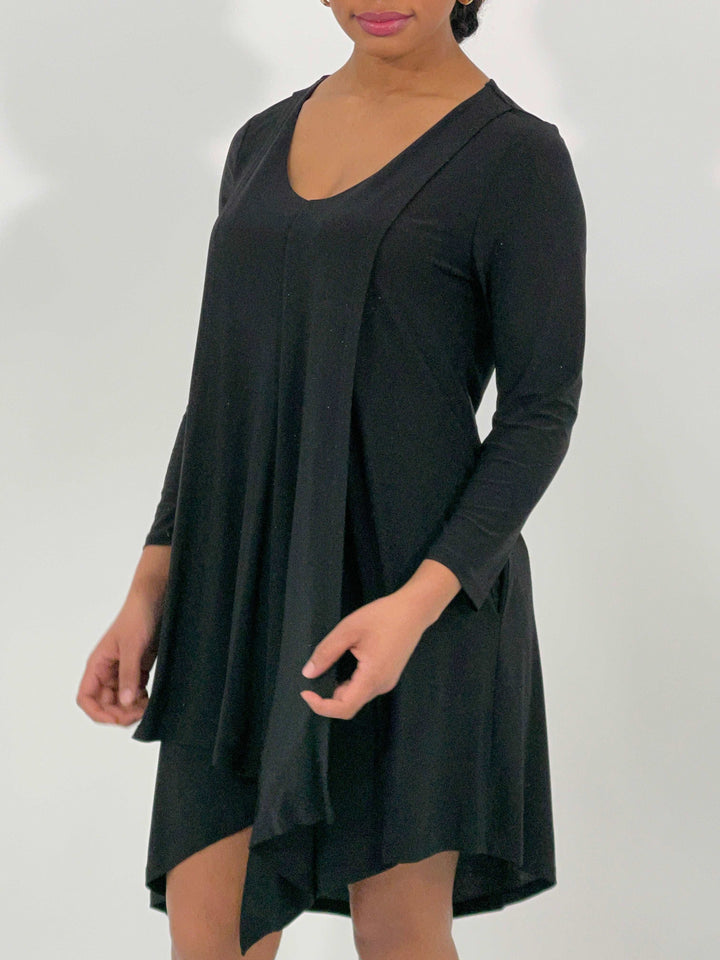 Black Exclusive Mini Dress