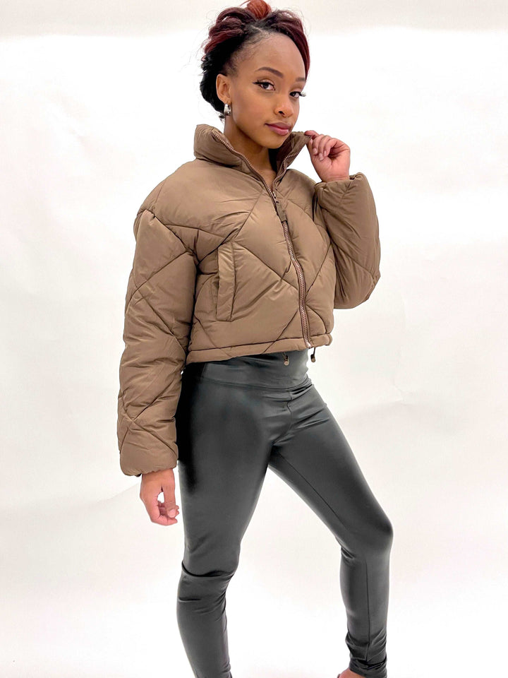 Brown Puffer Jacket