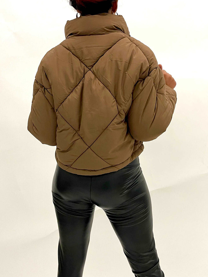 Brown Puffer Jacket