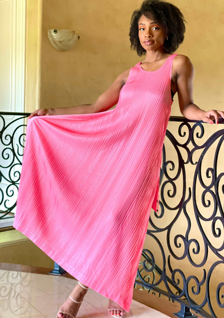 Beulah Pleated Dress