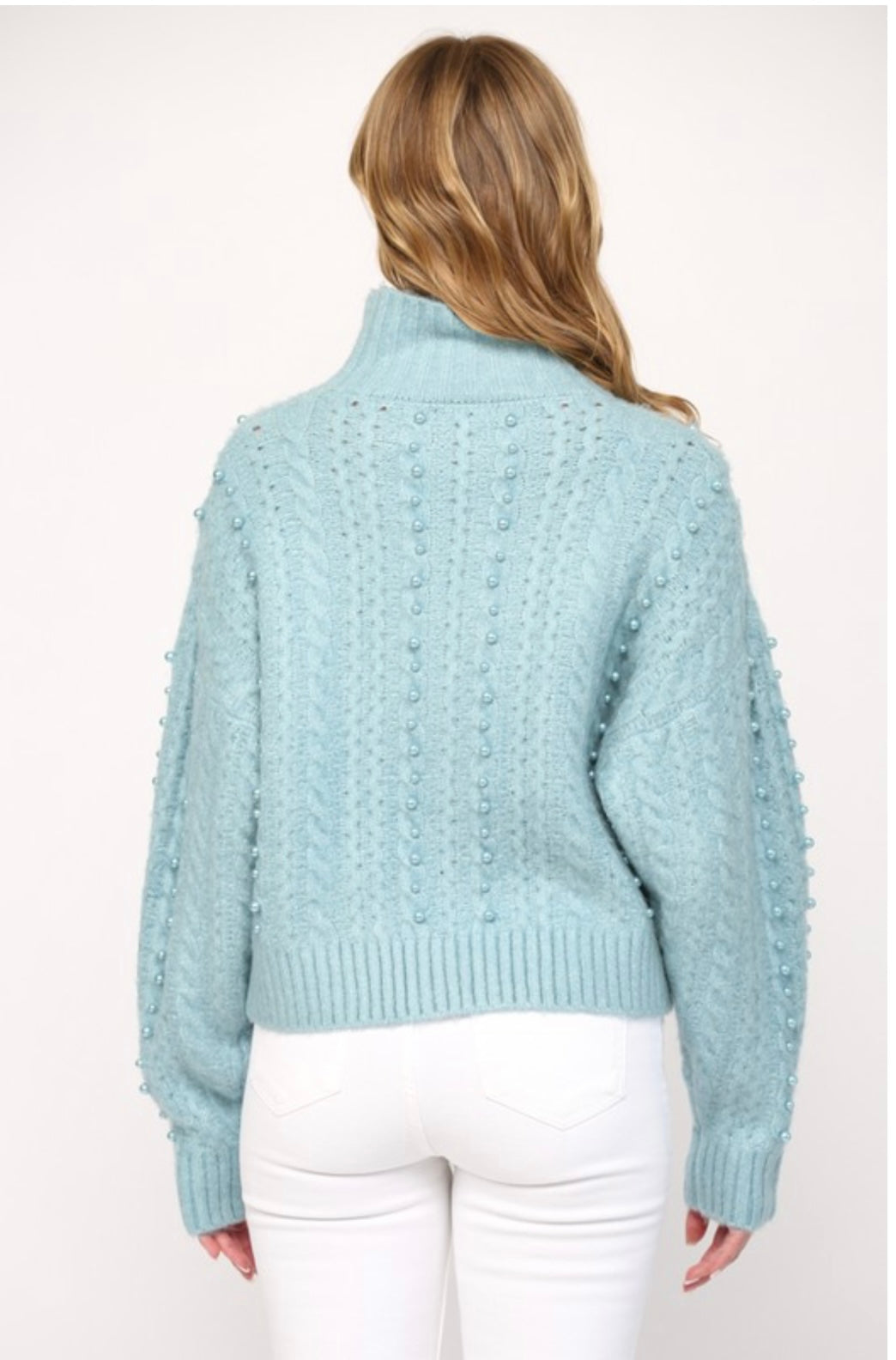 Pearl Blue Sweater