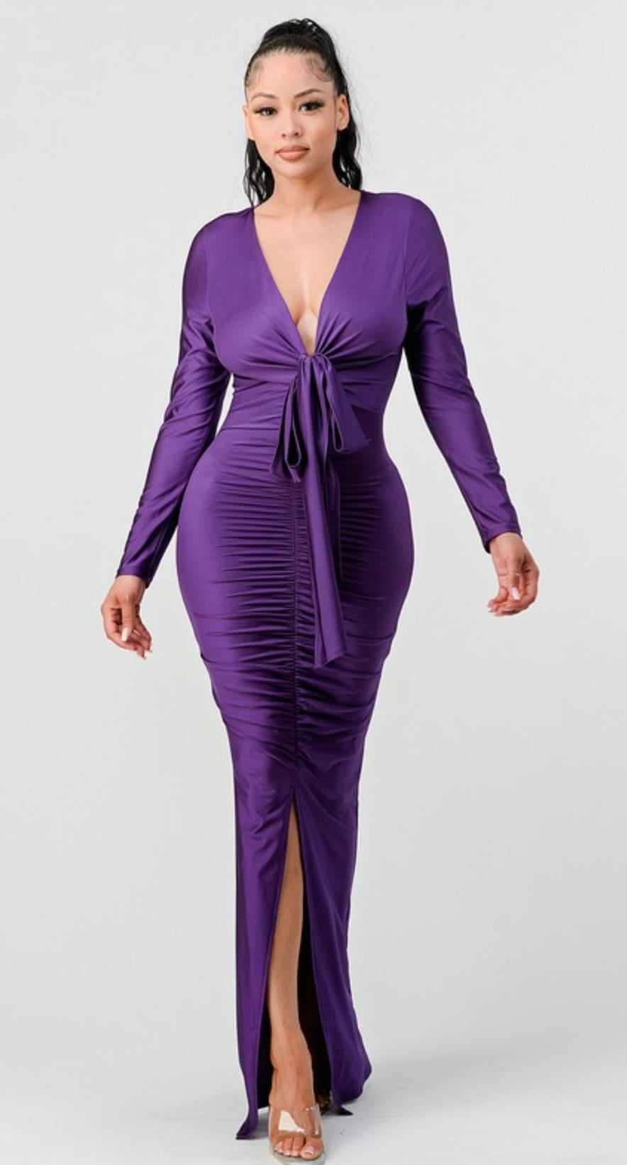 Purple Maxi Dress