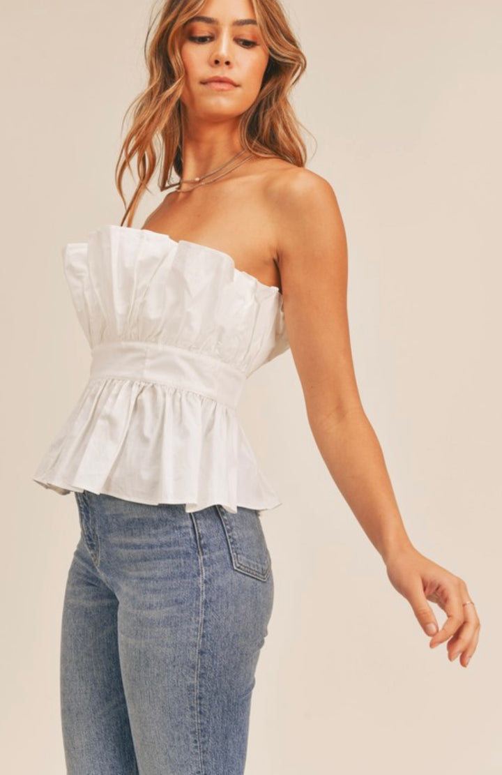 White Tube Top
