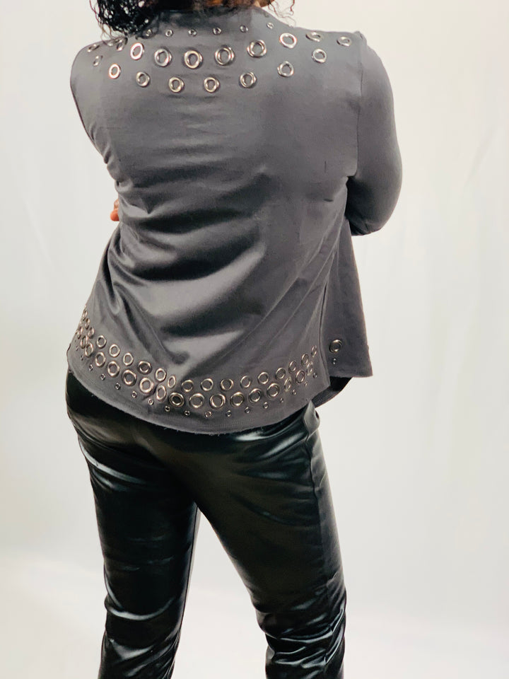 Vocal Short Charcoal Jacket