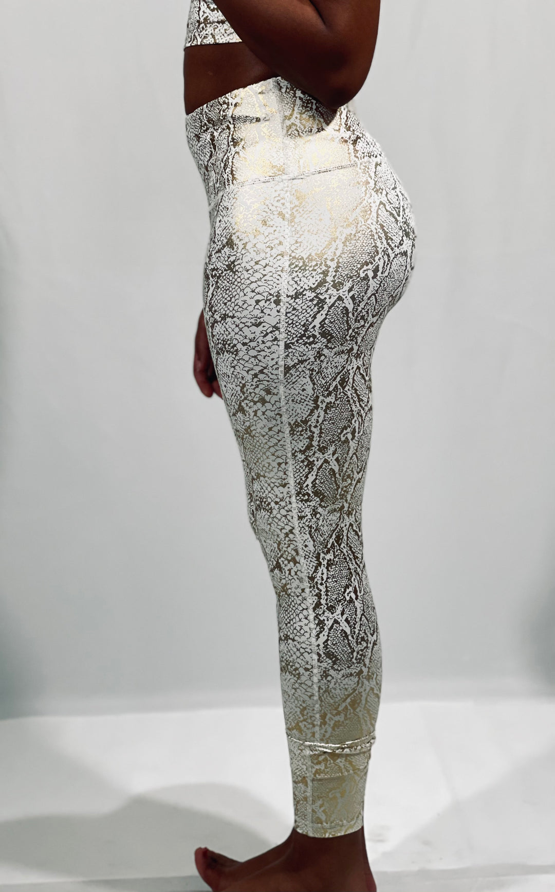 Gold Snake Leggings