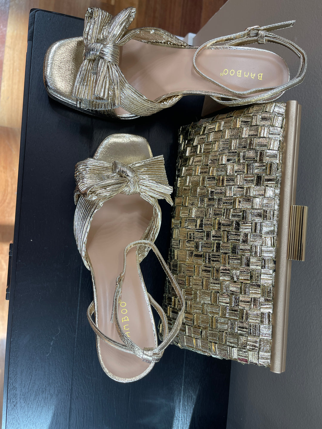 Gold Women's Heels