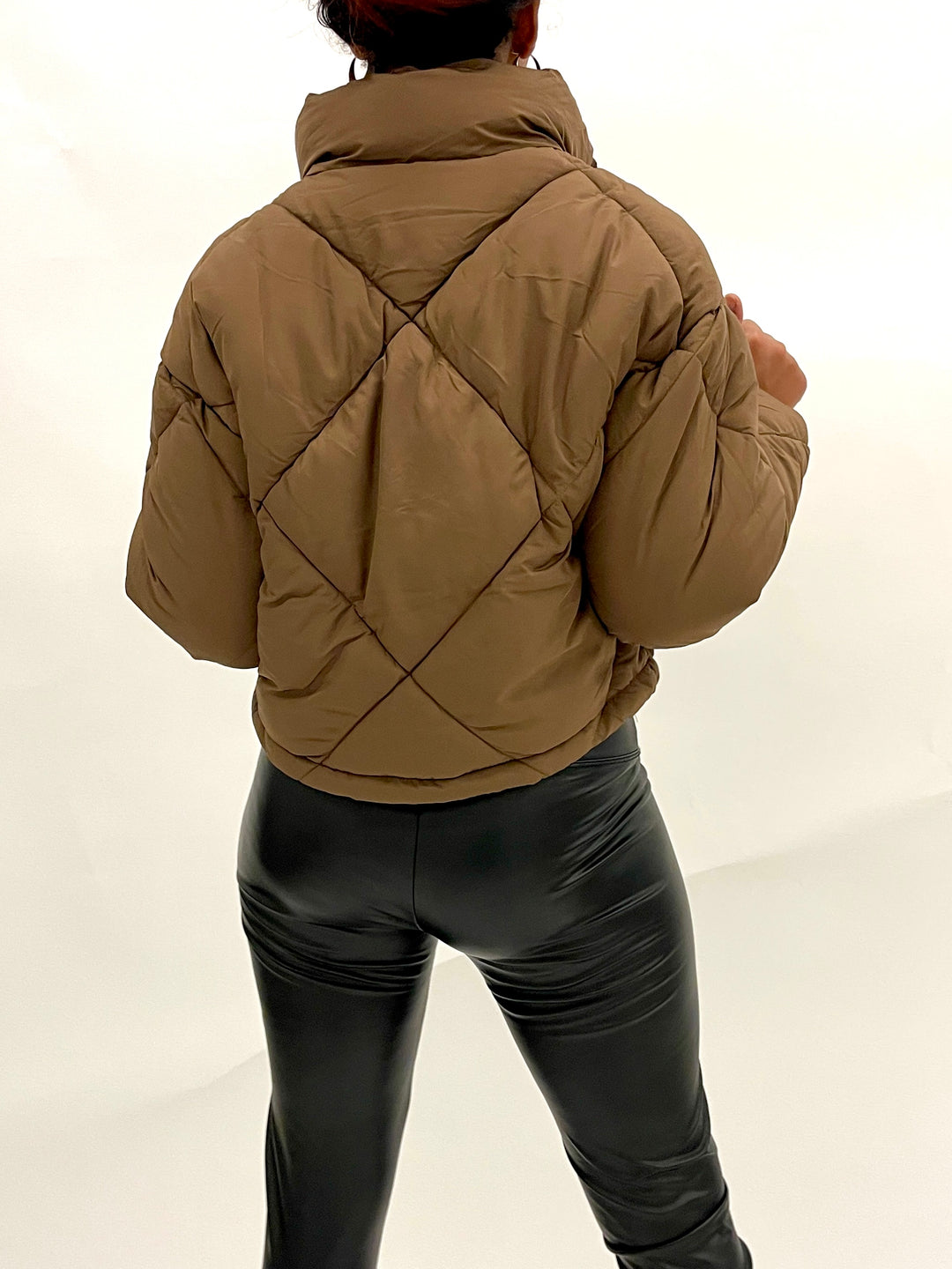 Olive Puff Jacket