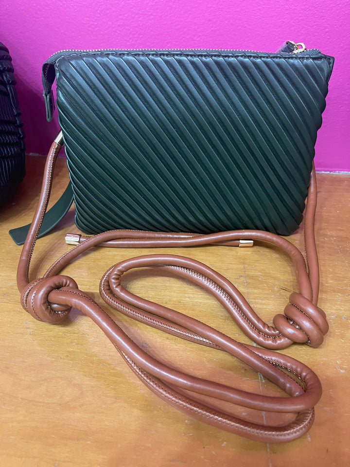 Dark Green Lined Bag