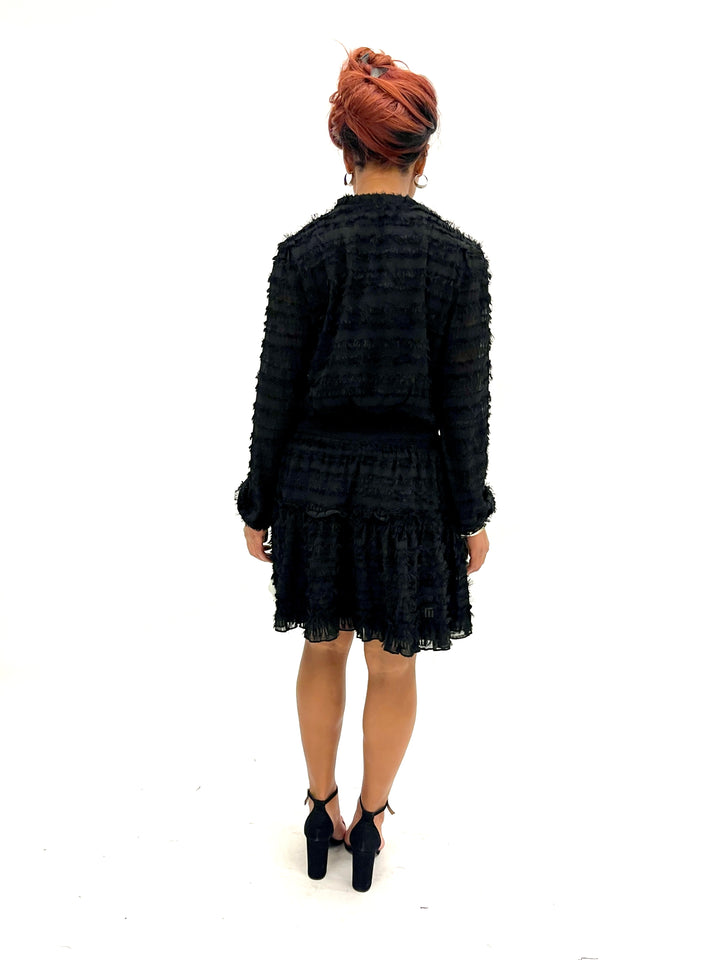 Black Fuzzy Dress