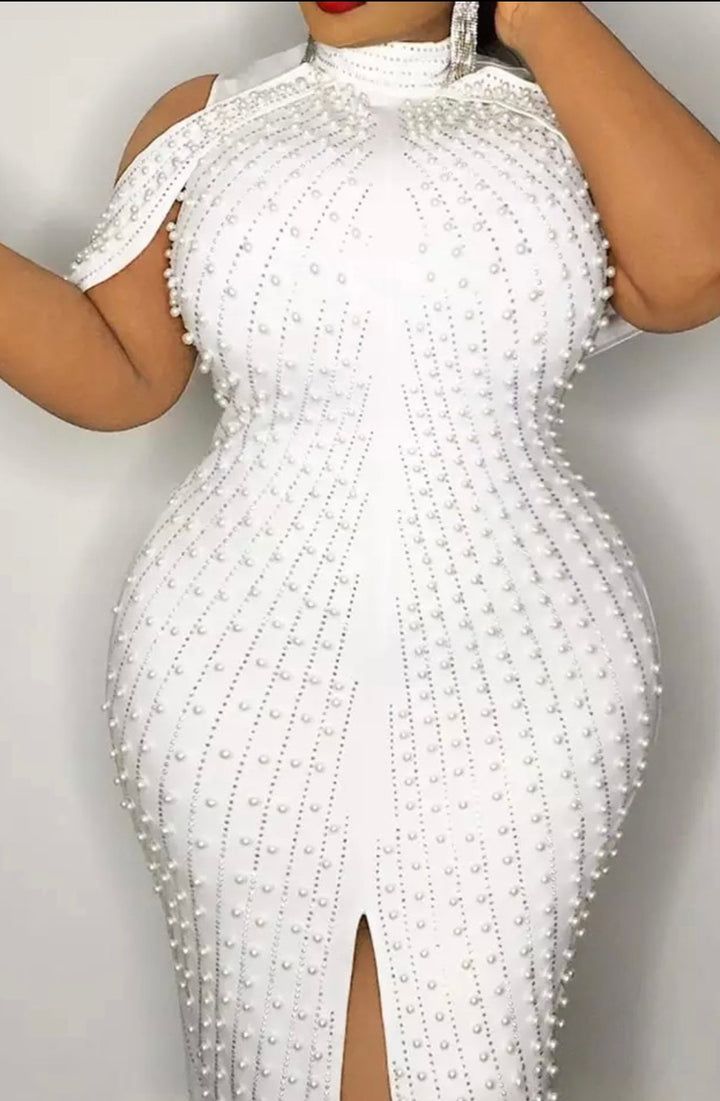 Beaded Bodycon Dress