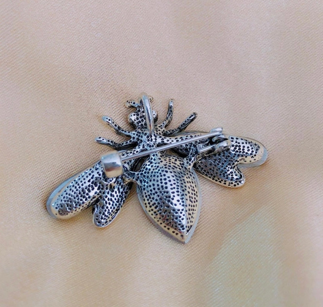 Gold Bee Brooch