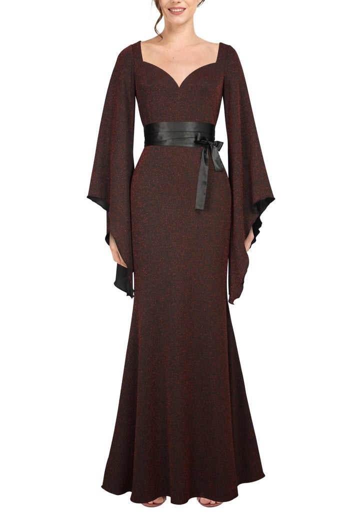 Burgandy Maxi Gown