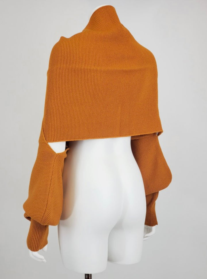 Mustard Tie Sweater