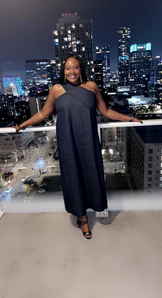 Sassyn Long Navy Gown