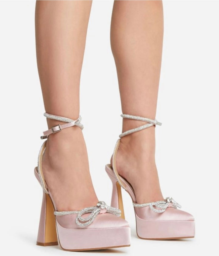 Pink Designer Womens Heel