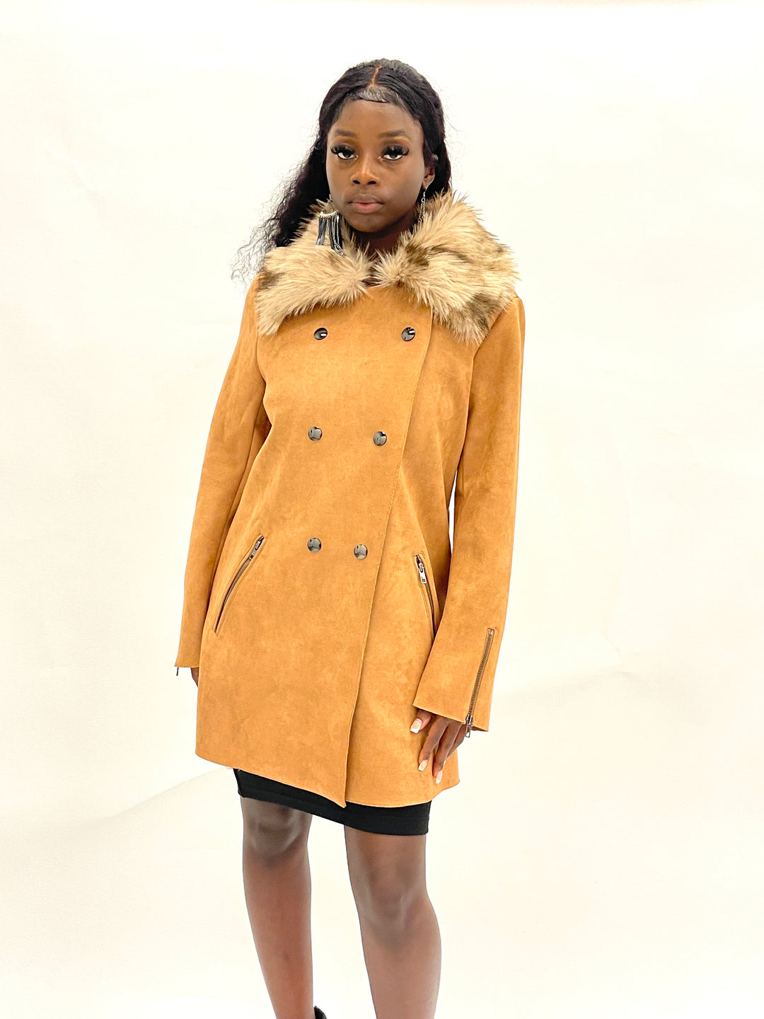 Tan Long Coat