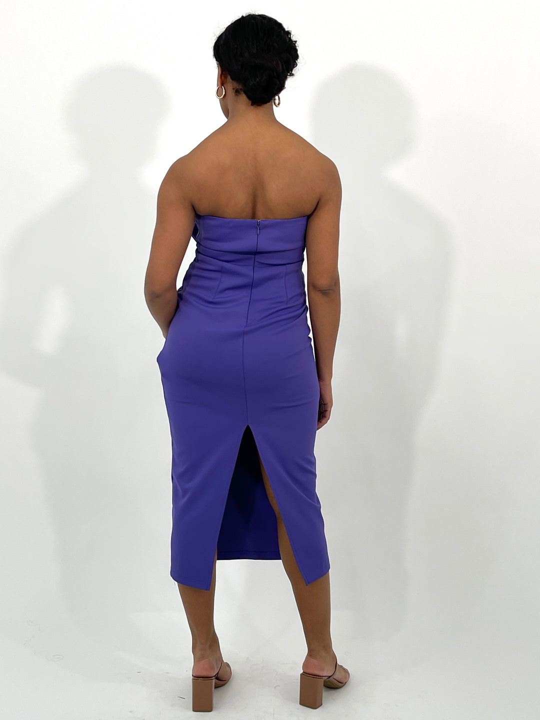 Purple Bow Top Dress