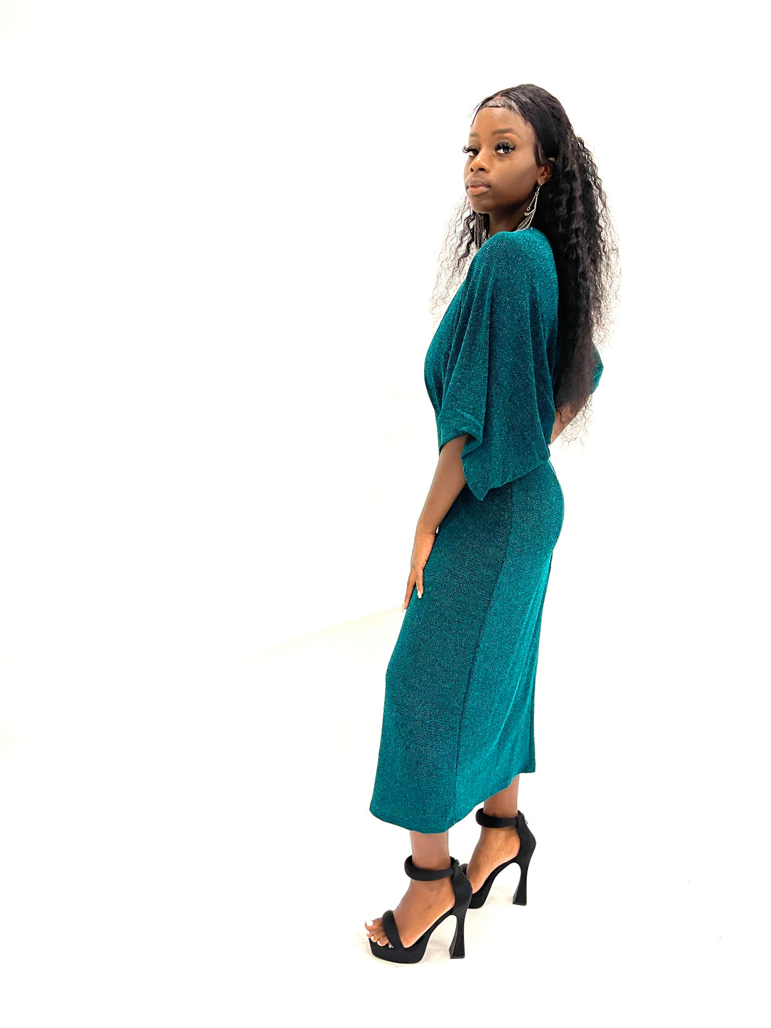 Teal Green Dress