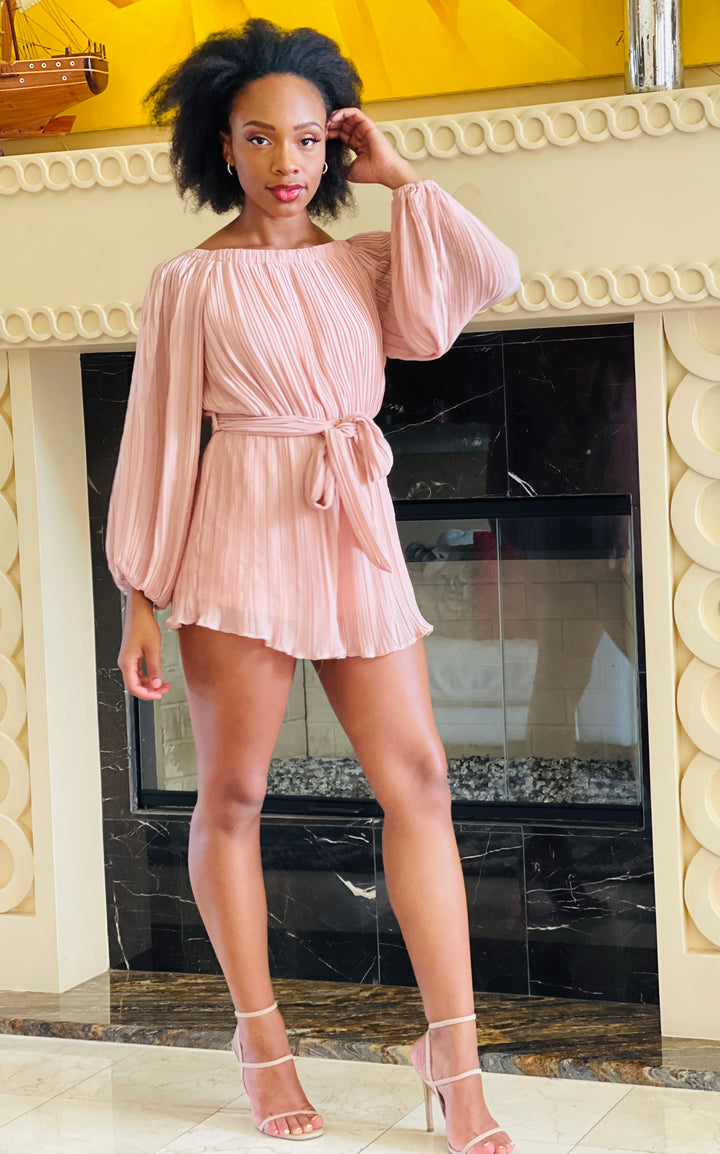 Off Shoulder Romper