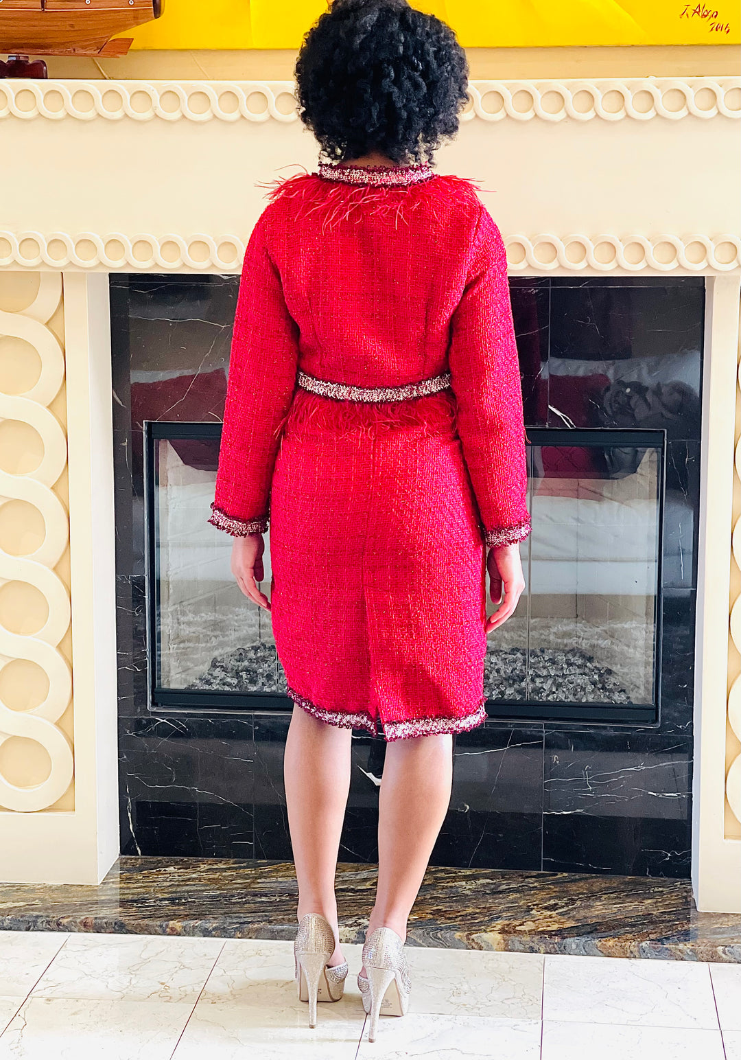 Sassyn Quality Women Tweed Set