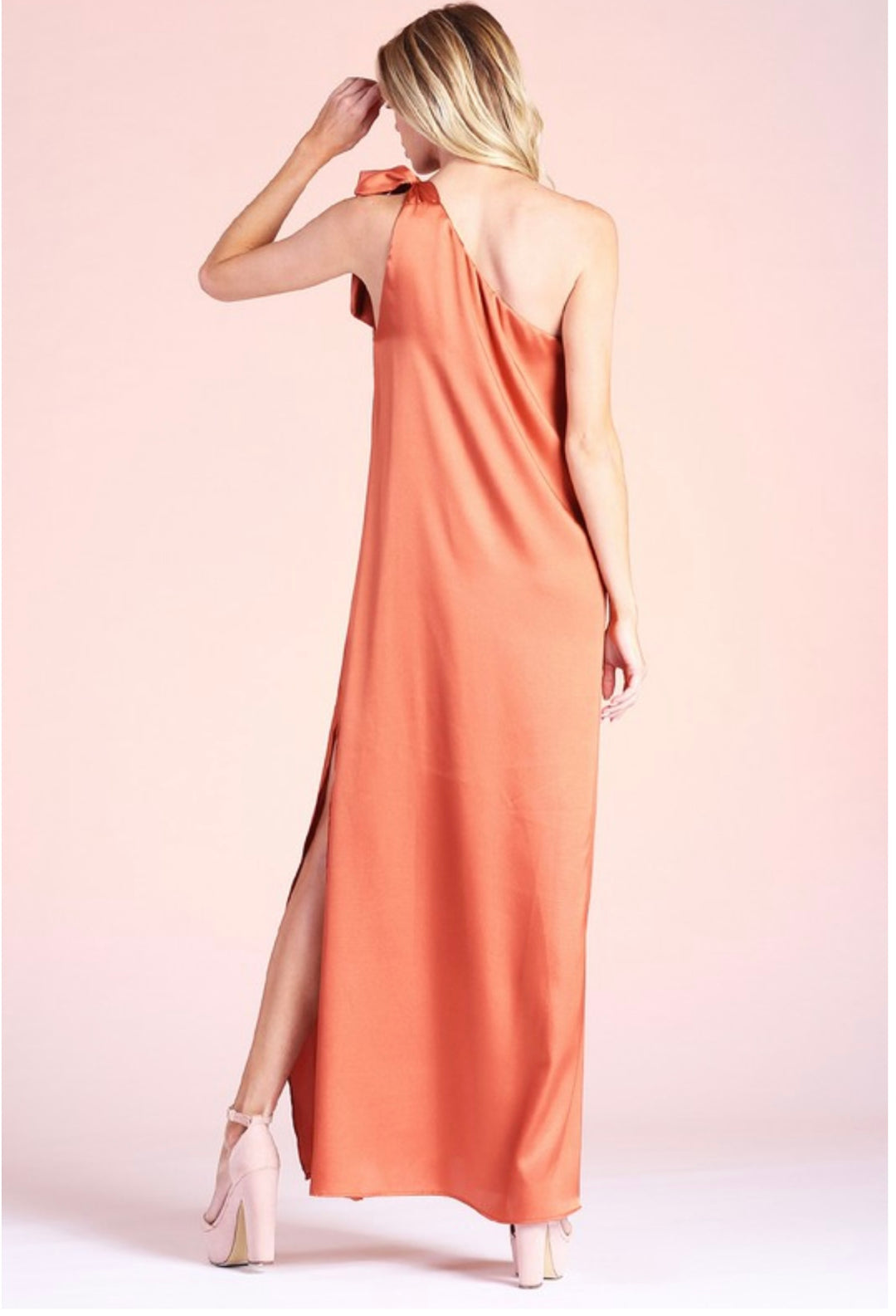 Rust Caftan Dress