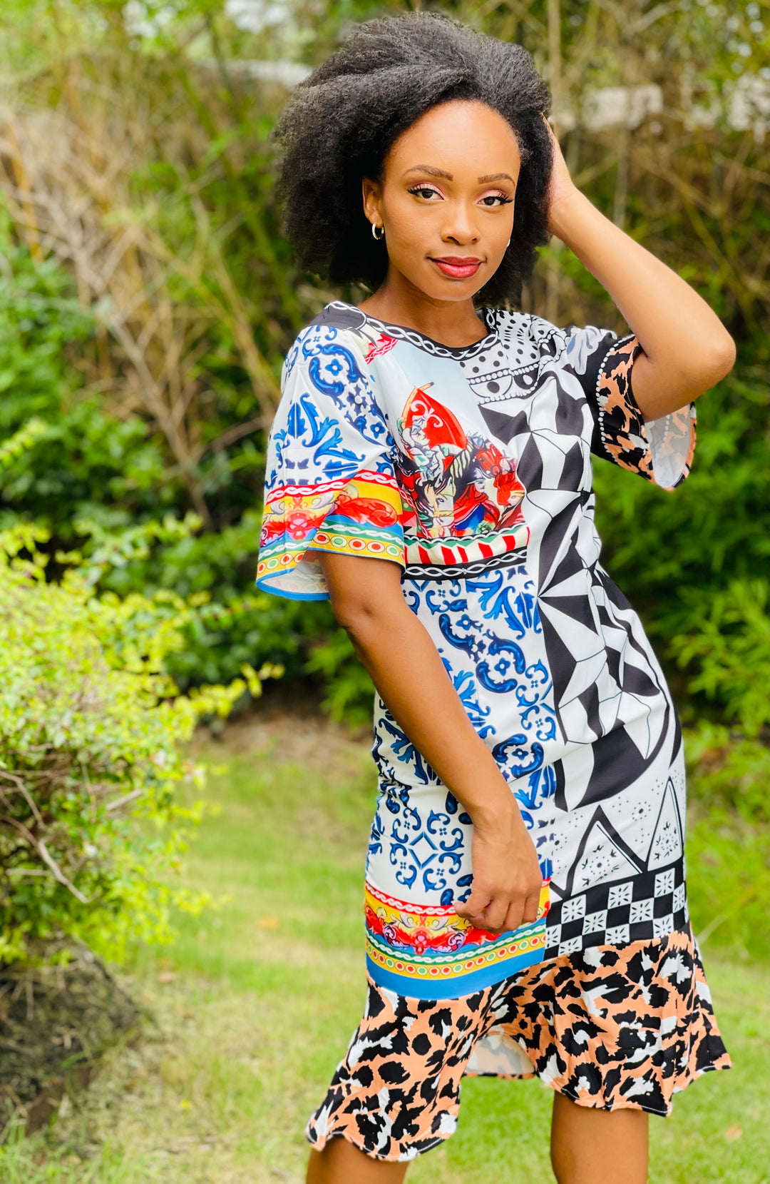 Designer Floral Print