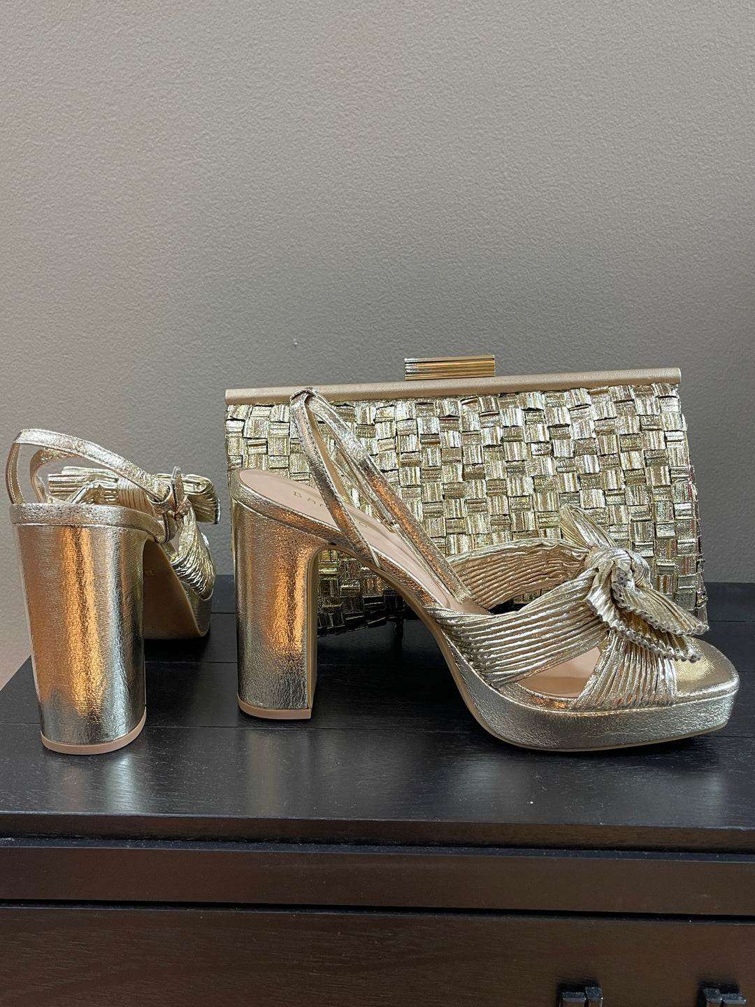 Gold Women's Heels