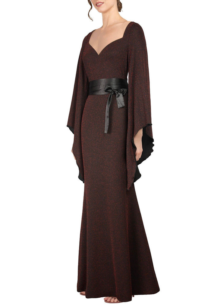 Burgandy Maxi Gown